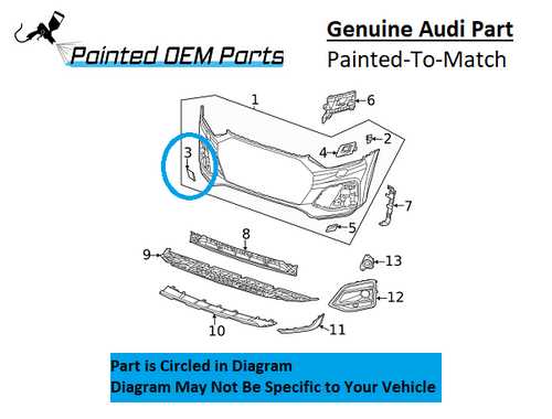 audi a4 b9 parts diagram