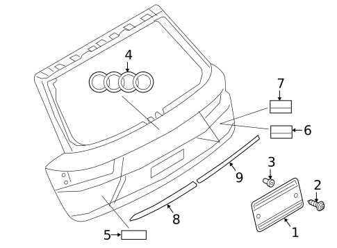 audi parts diagrams