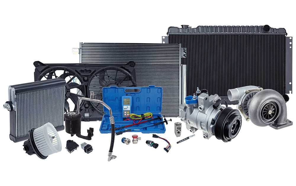 auto ac parts diagram