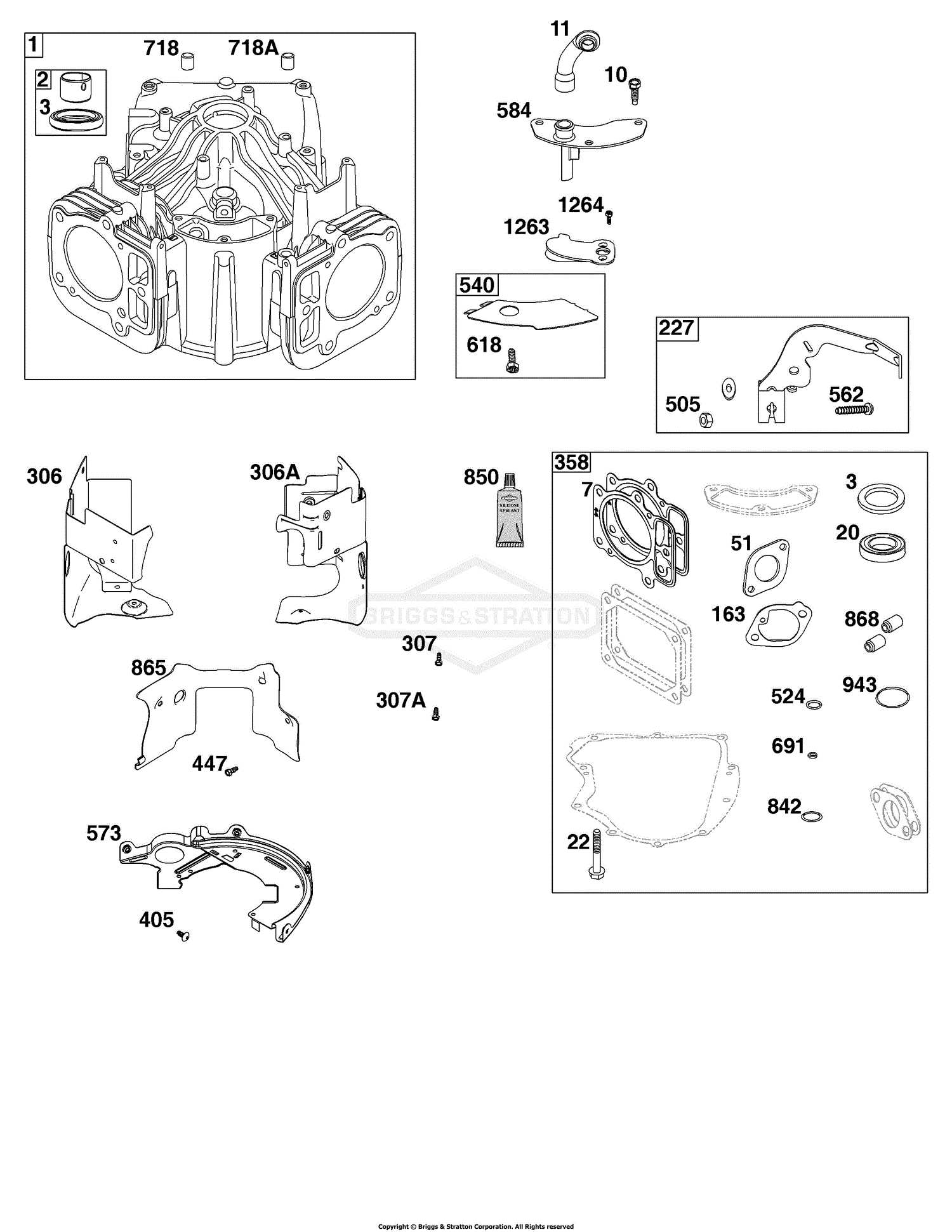 b&s parts diagram