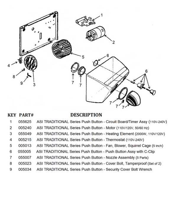 bcd parts diagram