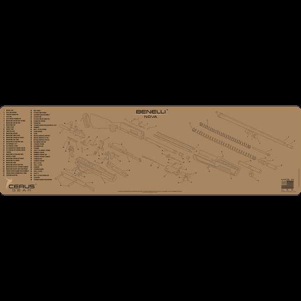 benelli nova parts diagram