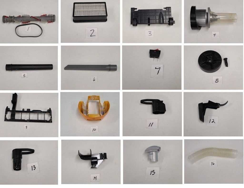 bissell 1240 parts diagram