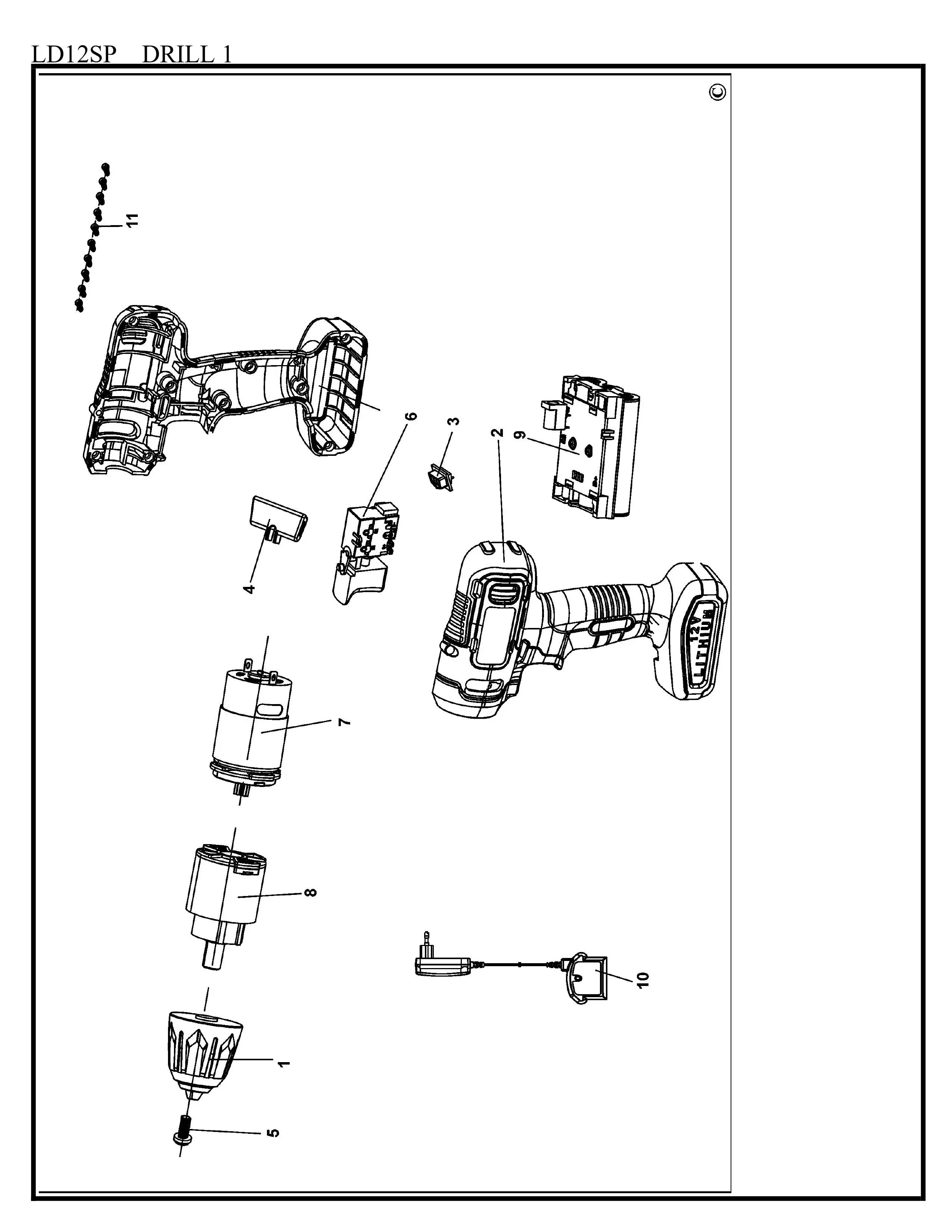 black and decker circular saw parts diagram