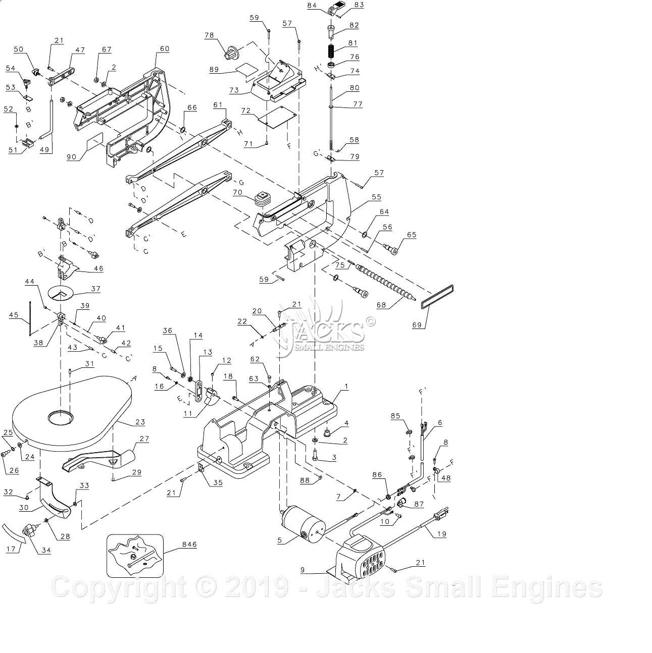 black and decker lst140 parts diagram