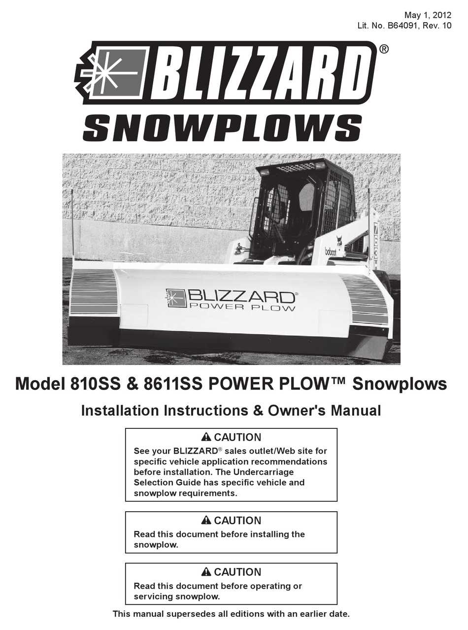 blizzard snow plow parts diagram