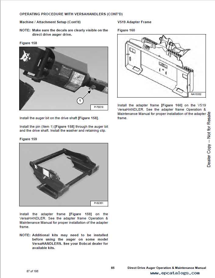 bobcat 30c auger parts diagram