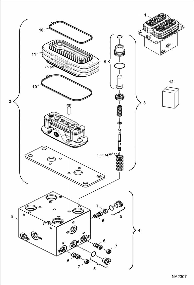 bobcat e42 parts diagram