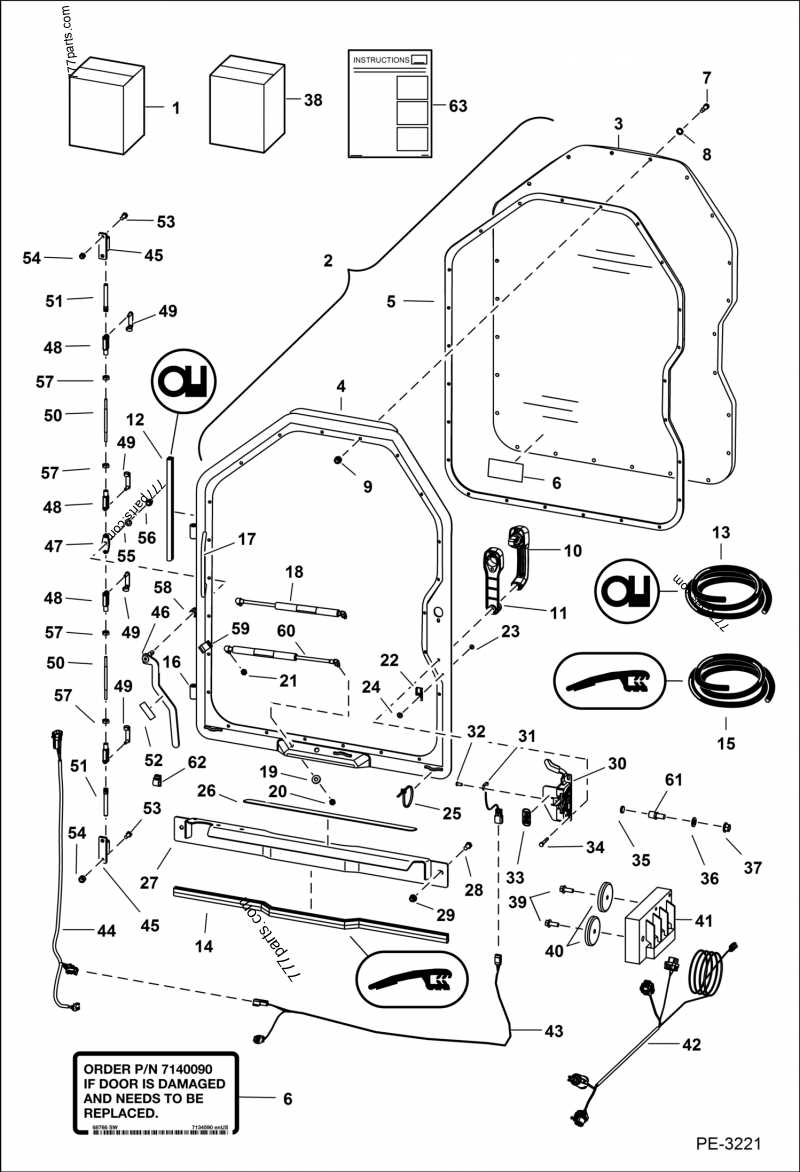 bobcat t300 parts diagram