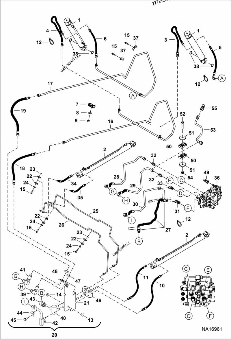 bobcat t450 parts diagram