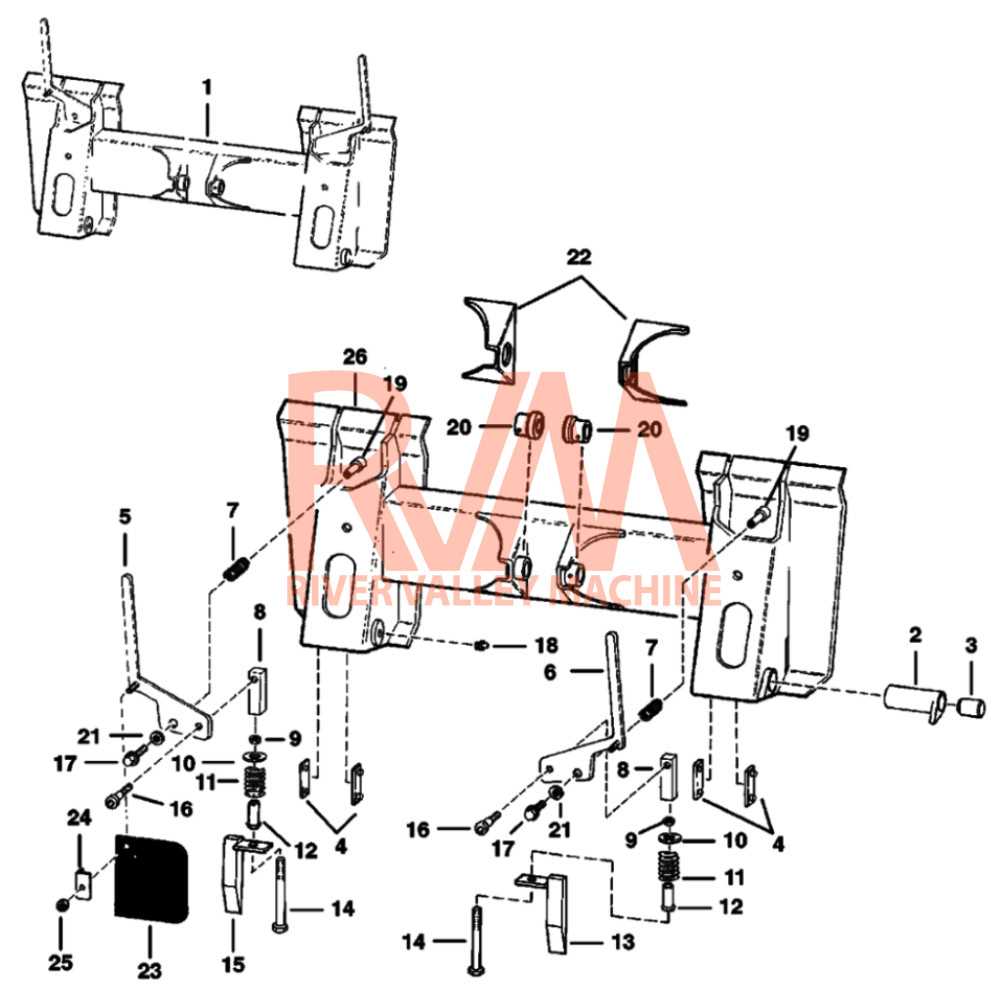 bobcat t595 parts diagram