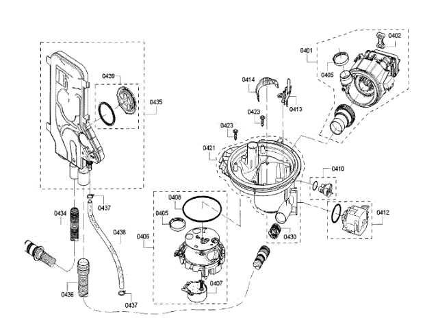 bosch dishwasher parts diagram