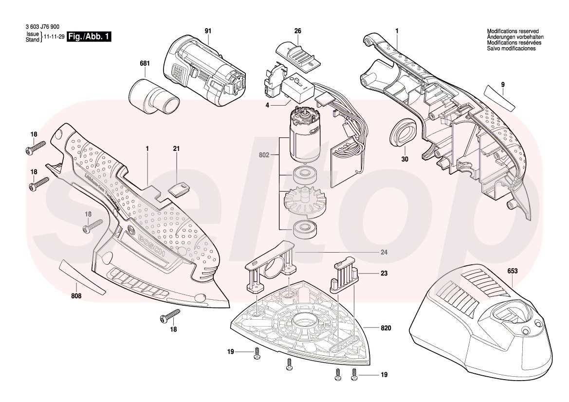 bosch jigsaw parts diagram