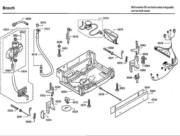 bosch she3ar75uc parts diagram