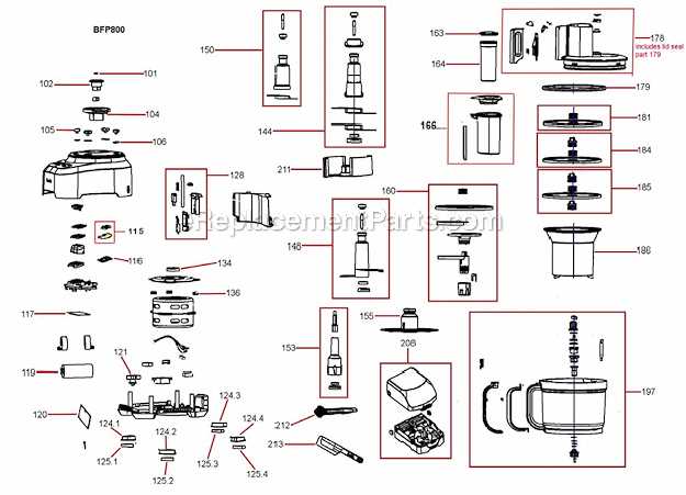 breville grinder parts diagram