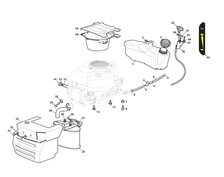 briggs and stratton intek 206 parts diagram