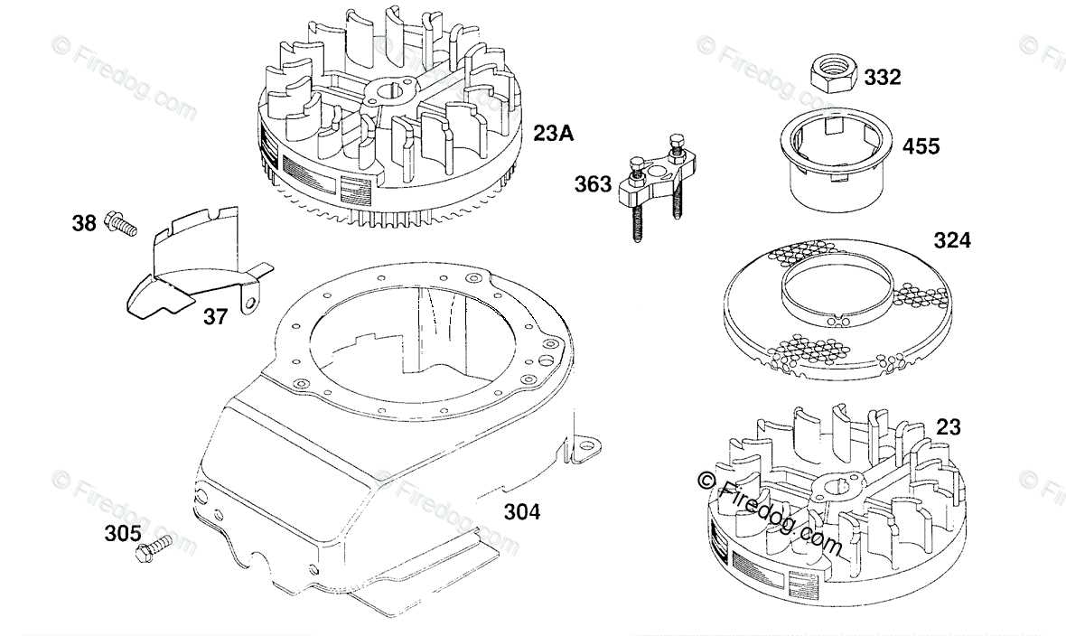 briggs and stratton starter parts diagram