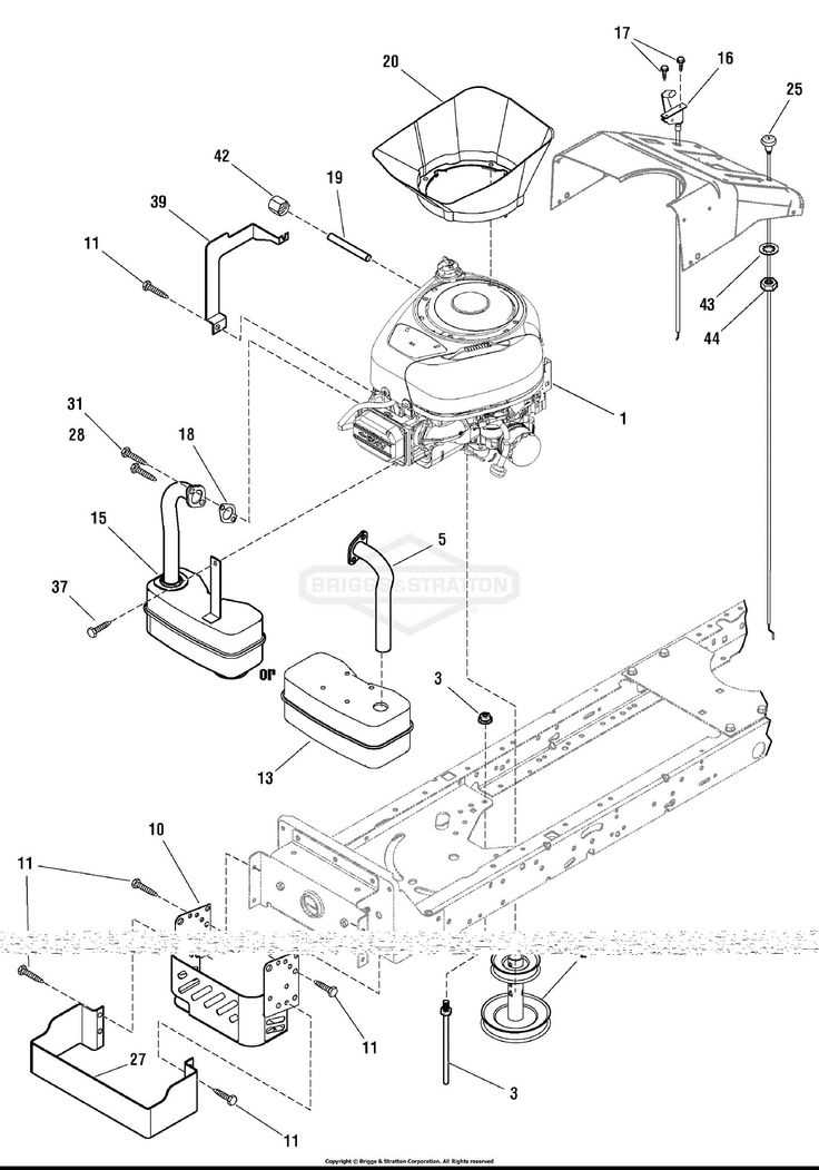 briggs stratton engine parts diagram