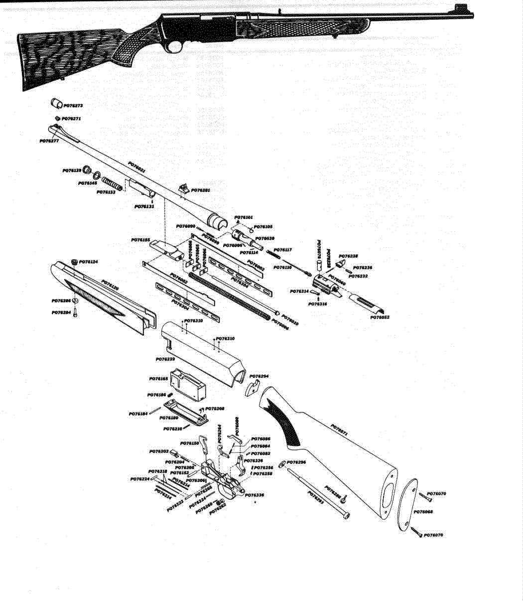 browning bar parts diagram