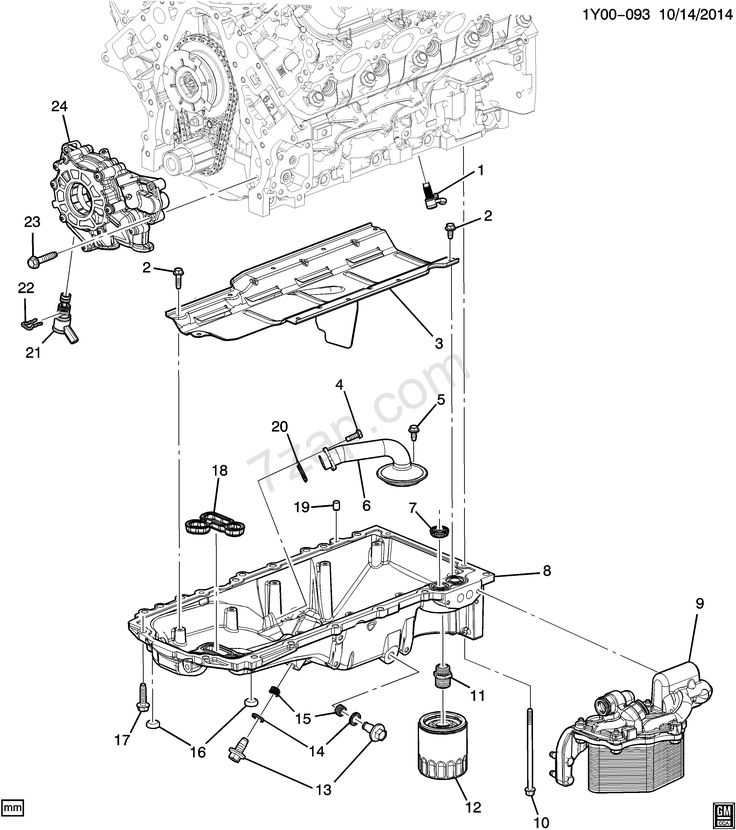 cadillac escalade parts diagram