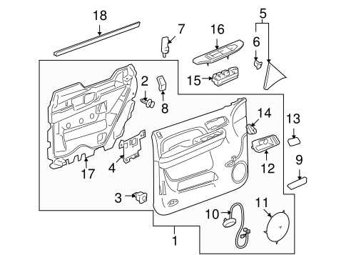 cadillac escalade parts diagram