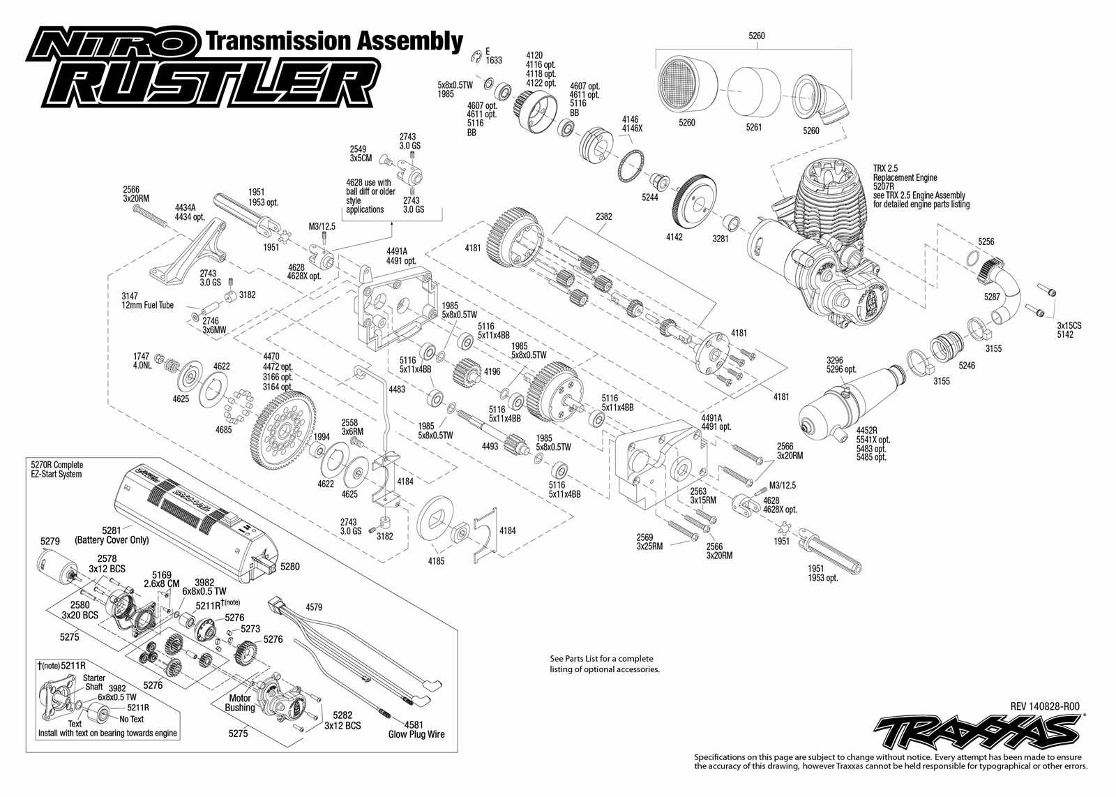 car transmission parts diagram