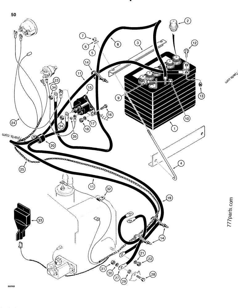 case 1816 parts diagram