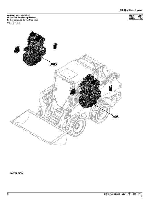 case 450 skid steer parts diagram