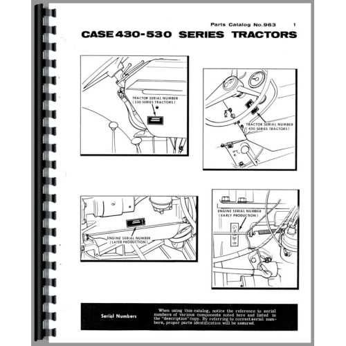 case 530 backhoe parts diagram