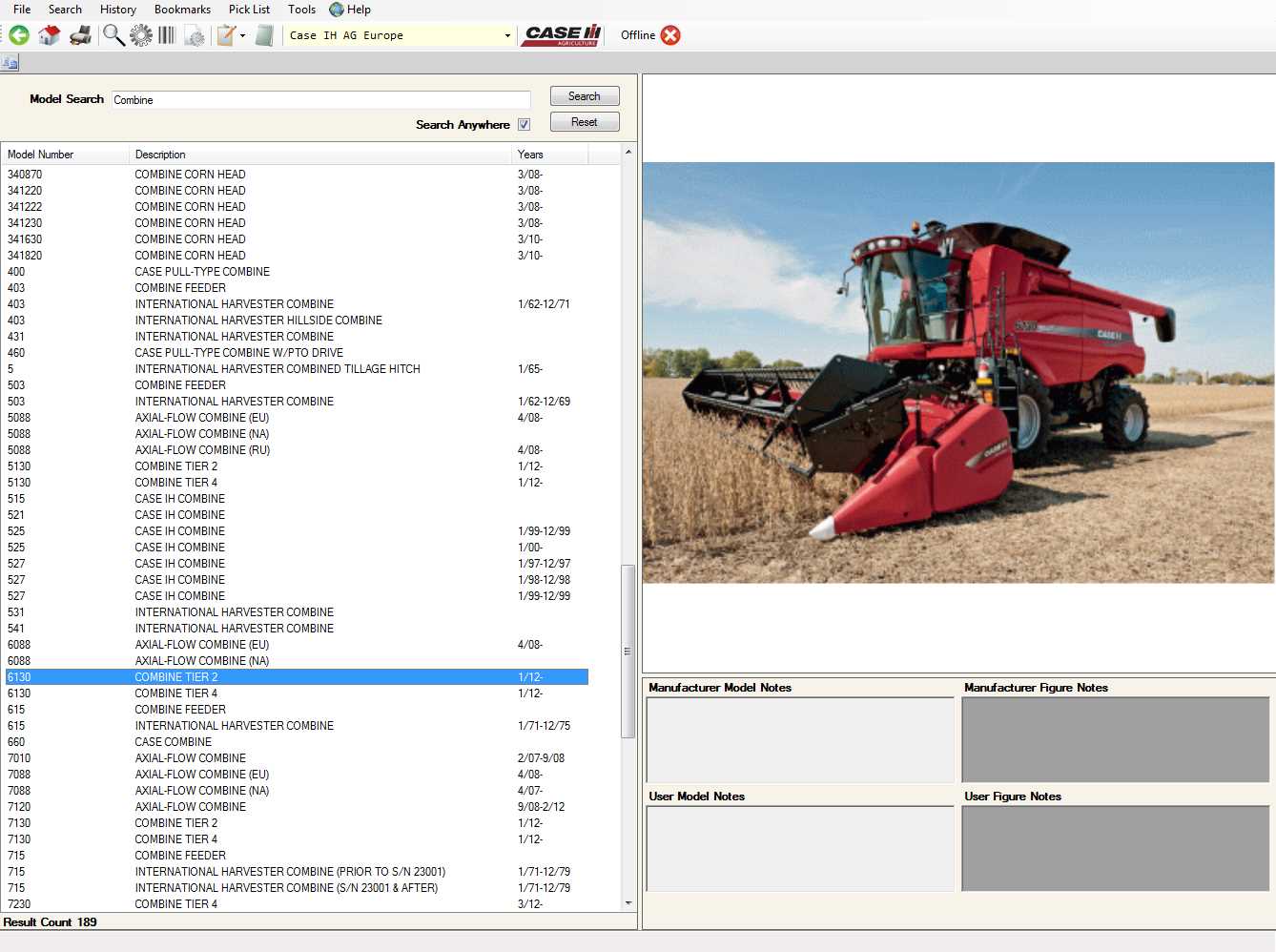 case ih combine parts diagram