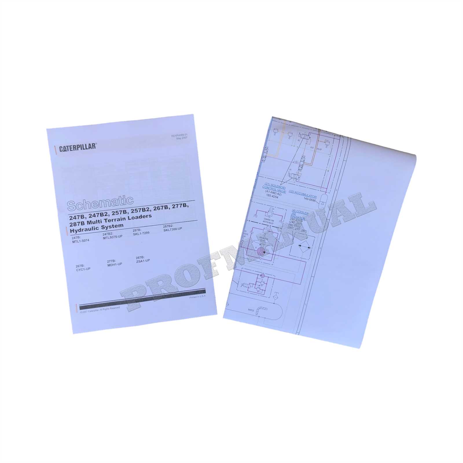 cat 287b parts diagram