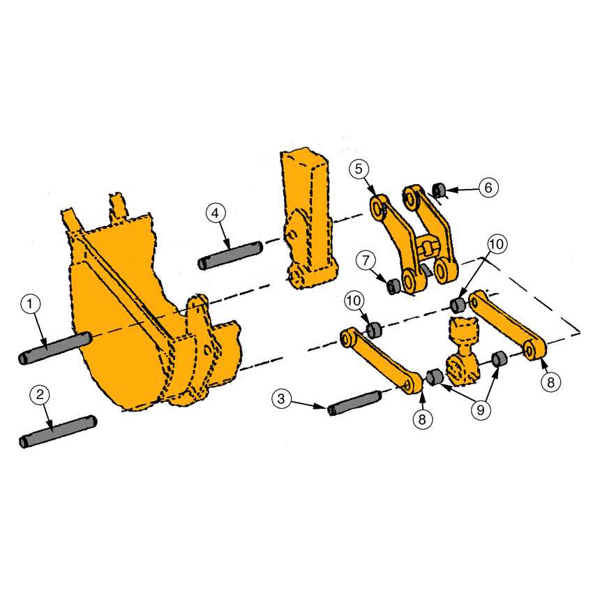 cat 416 backhoe parts diagram