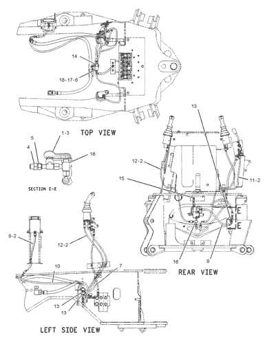 cat 420d backhoe parts diagram