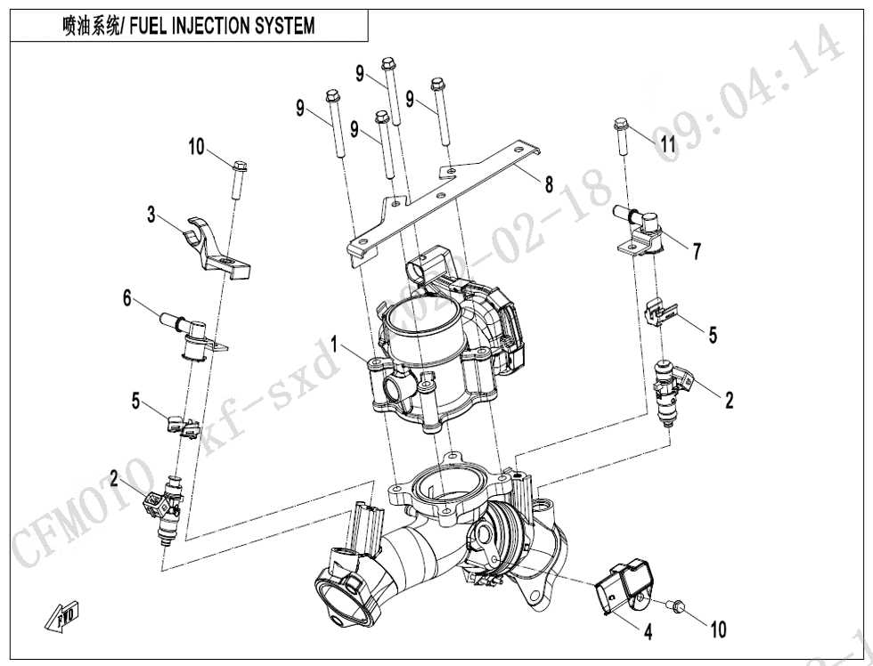 cf moto 800 parts diagram