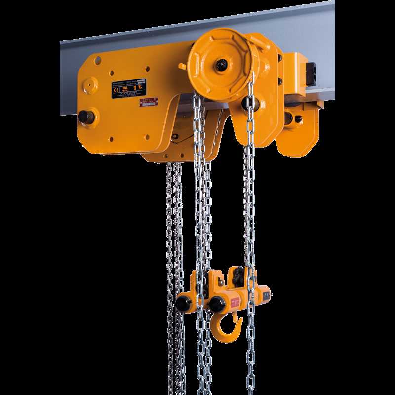 chain hoist parts diagram