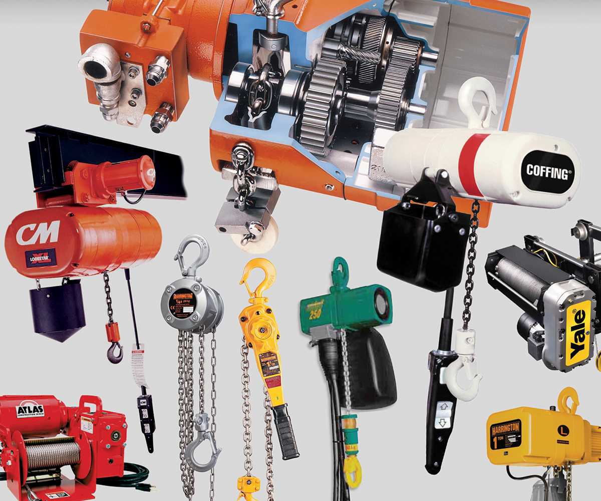 chain hoist parts diagram