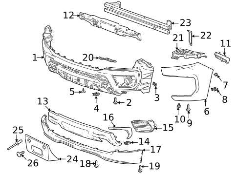 chevy colorado parts diagram