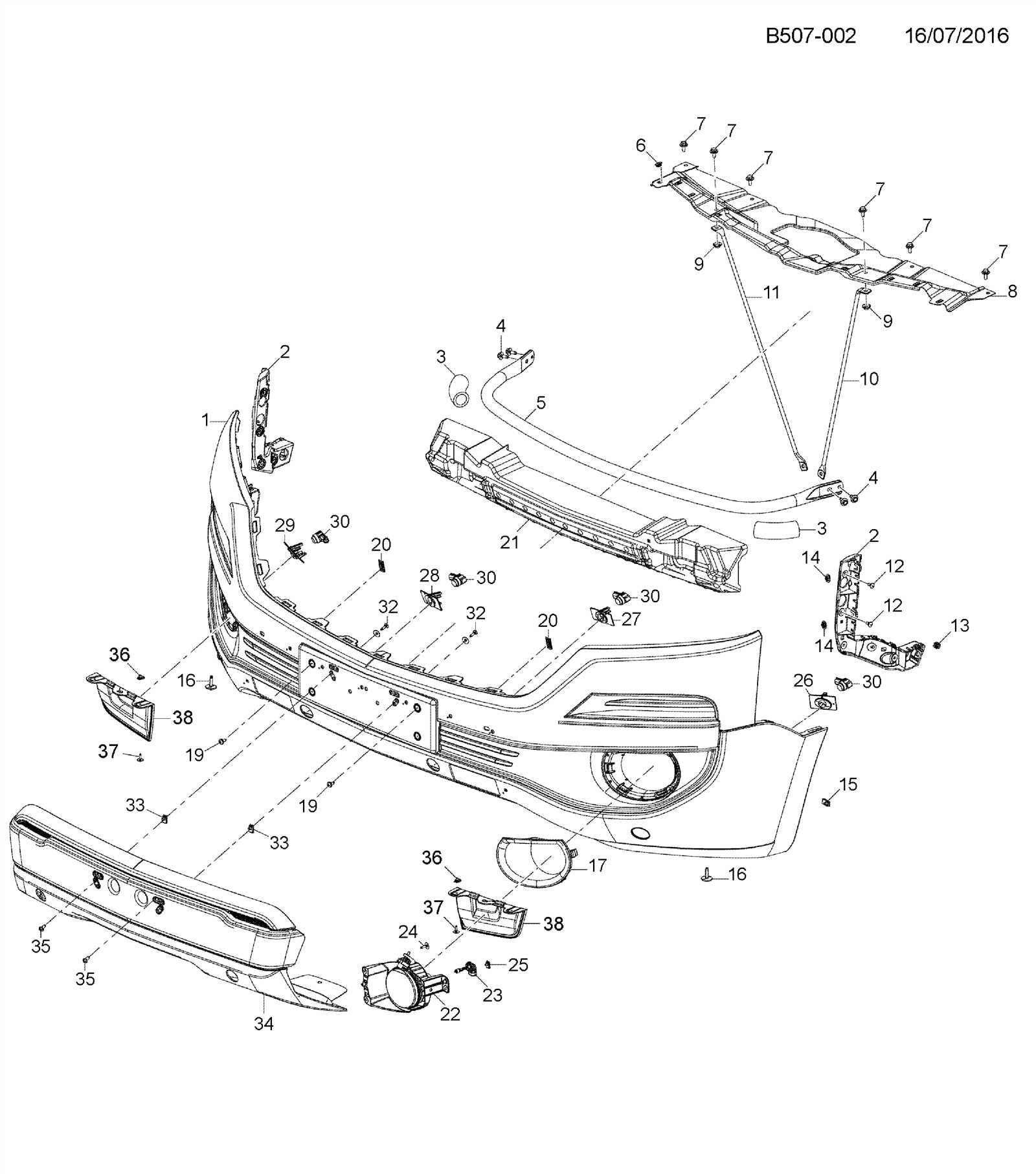 chevy colorado parts diagram