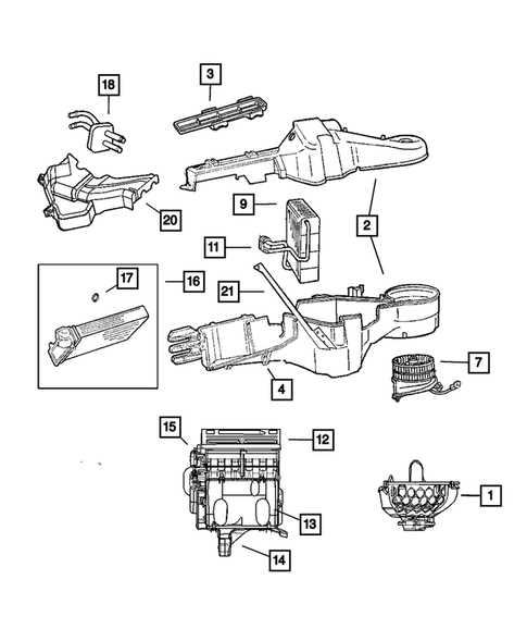 chrysler town and country parts diagram