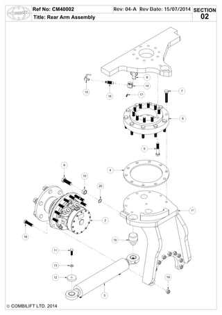 combilift parts diagram