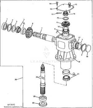 comer gearbox parts diagram