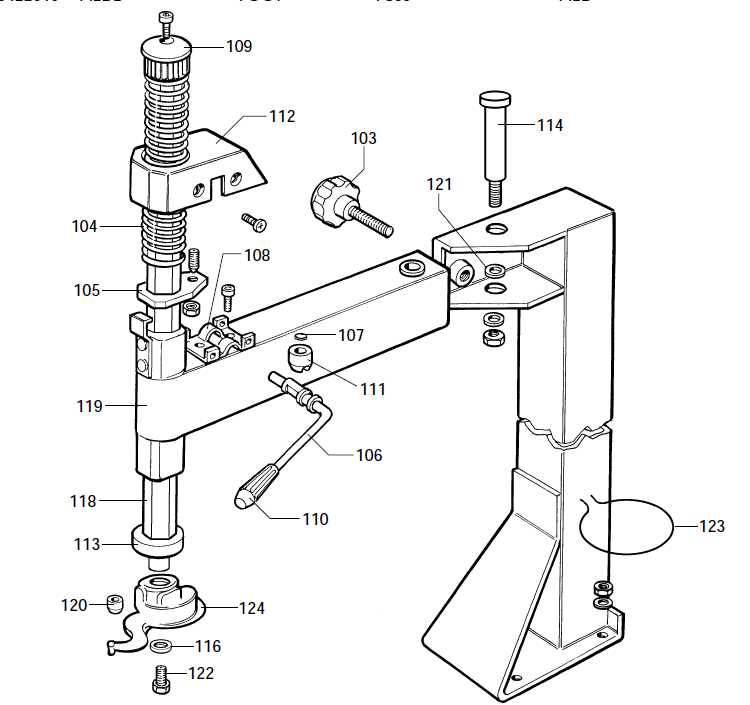 corghi tire machine parts diagram