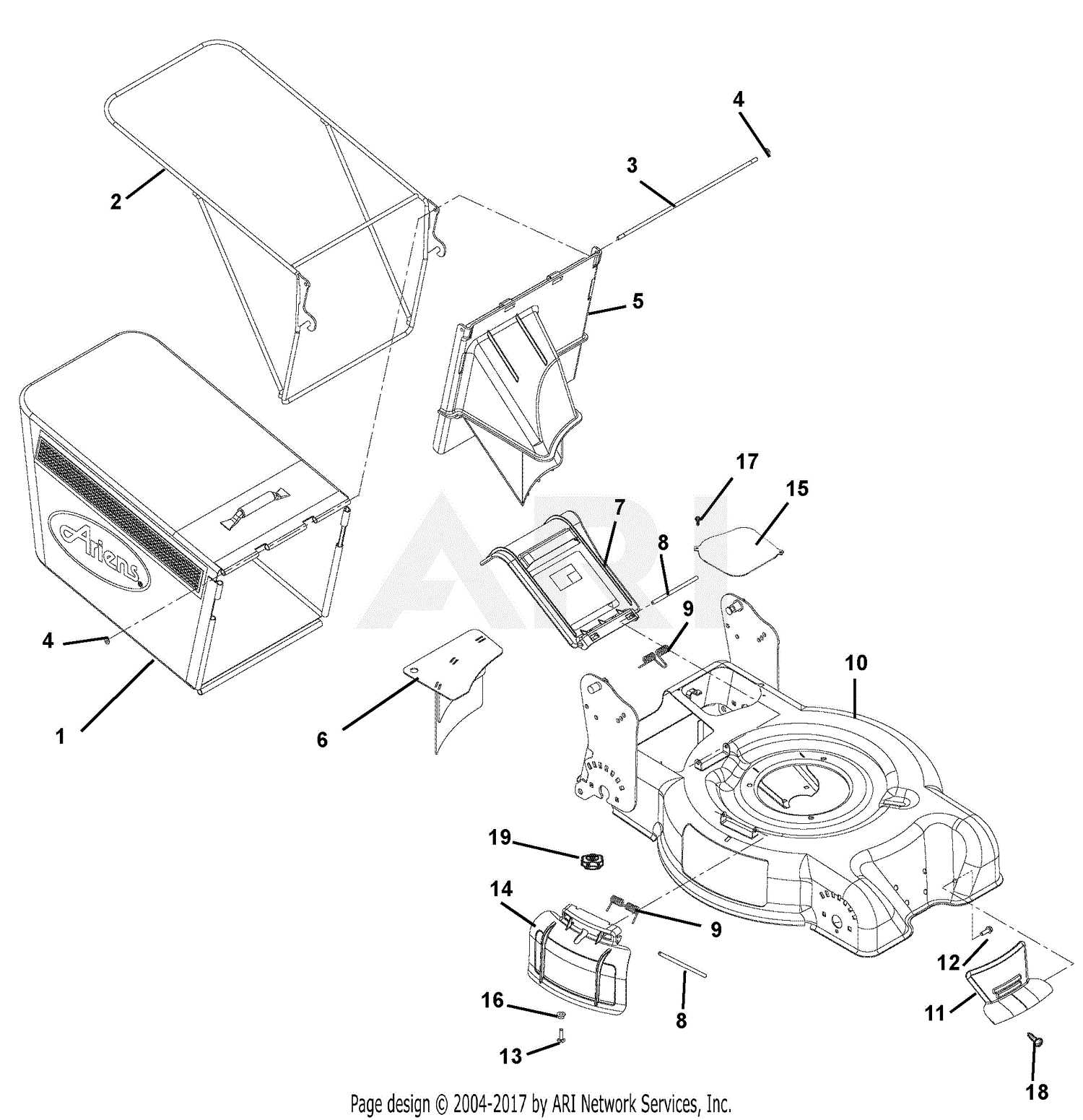 craftsman 6.5 hp craftsman self propelled lawn mower parts diagram