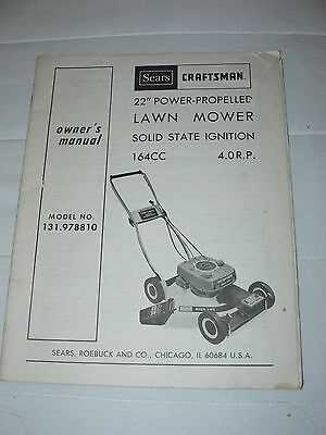 craftsman 6.5 hp craftsman self propelled lawn mower parts diagram