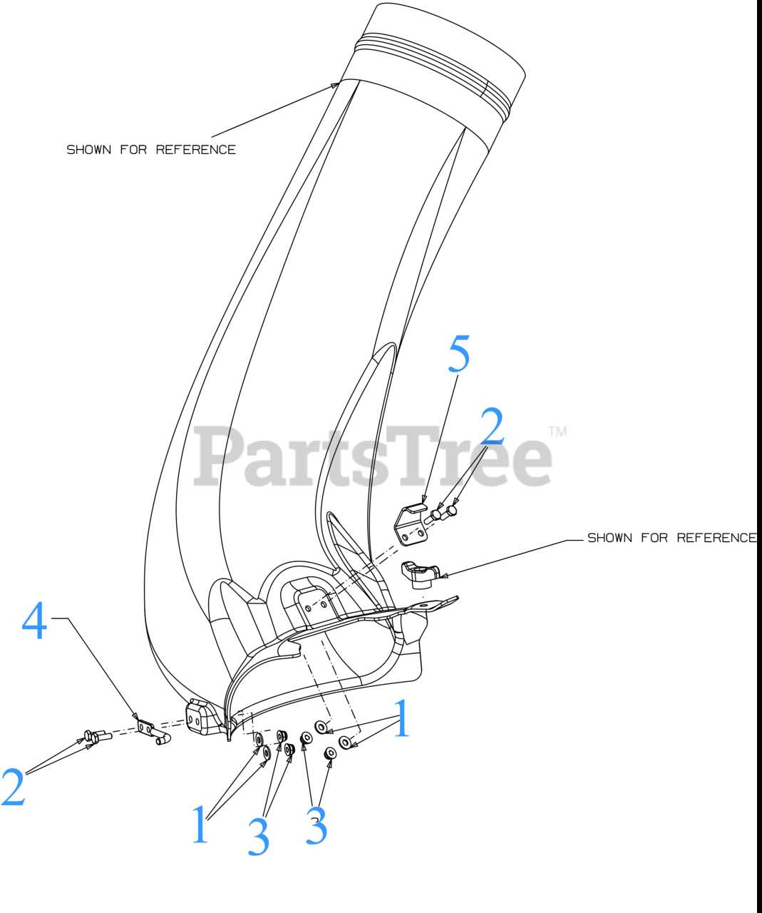 craftsman bagger parts diagram