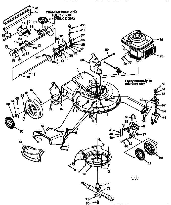 craftsman m220 parts diagram