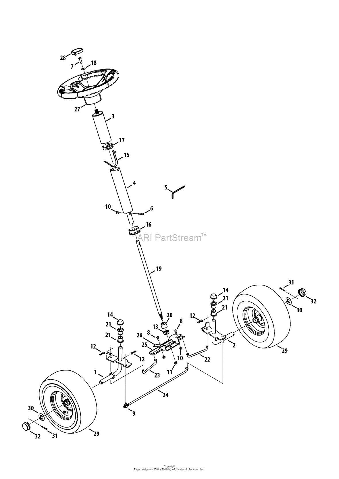 craftsman riding lawn mower engine parts diagram