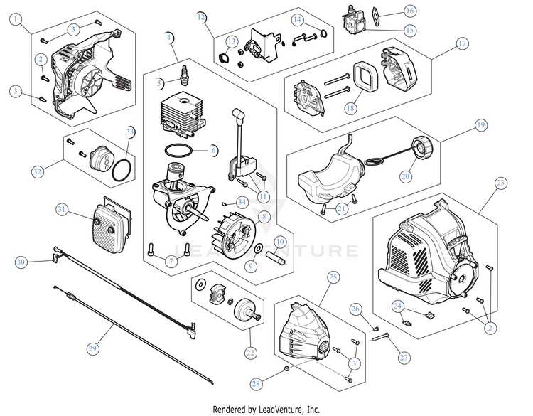 craftsman weed trimmer parts diagram