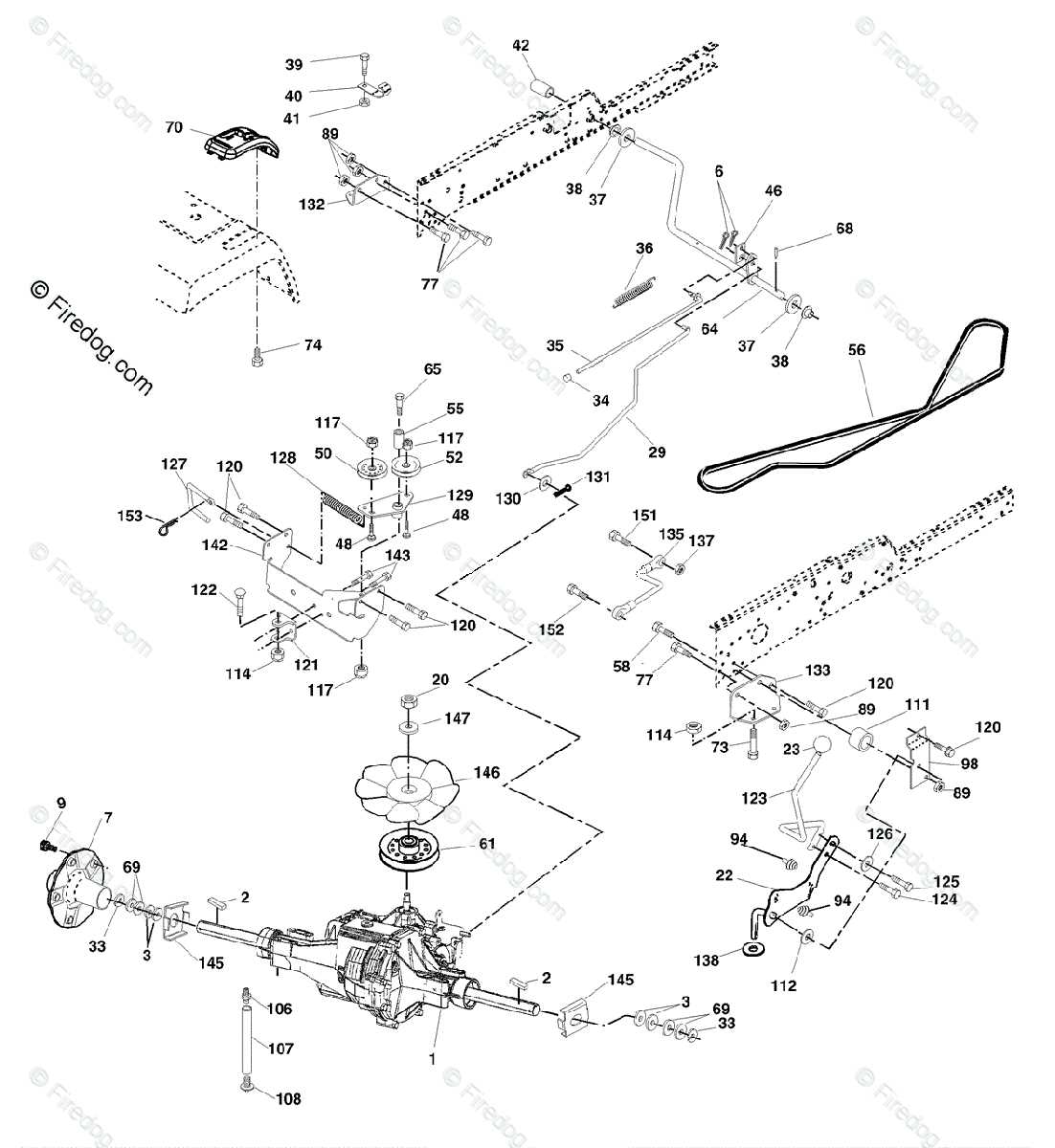 craftsman yt 3000 parts diagram