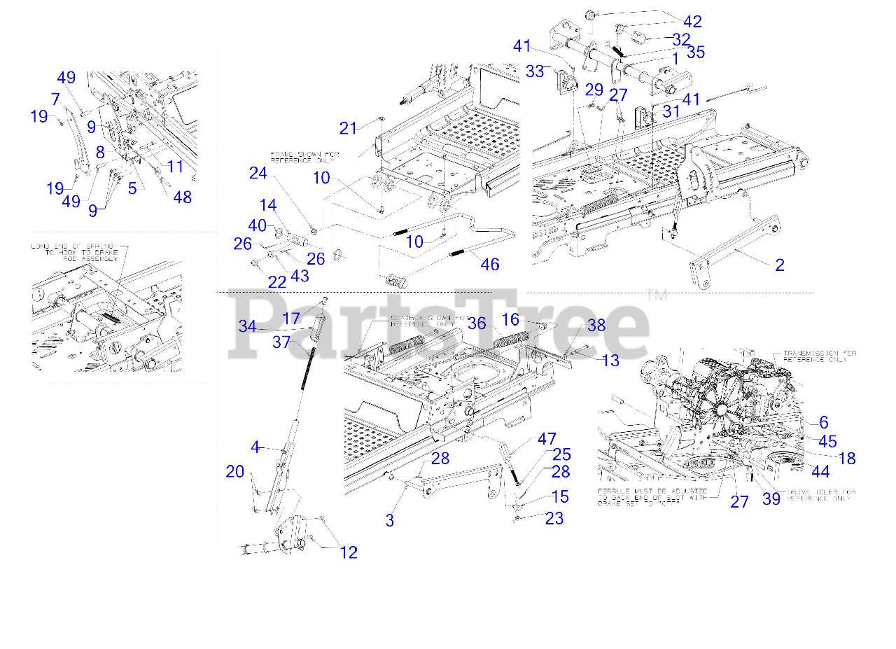 cub cadet z force 60 parts diagram